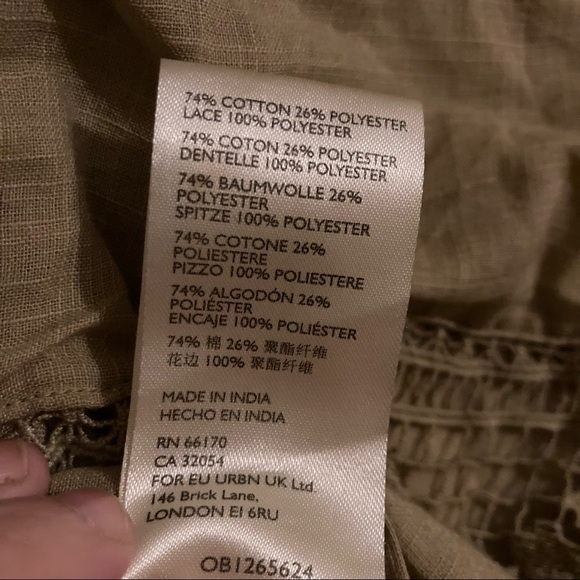 Free People Top with crochet detail - Picture 10 of 11